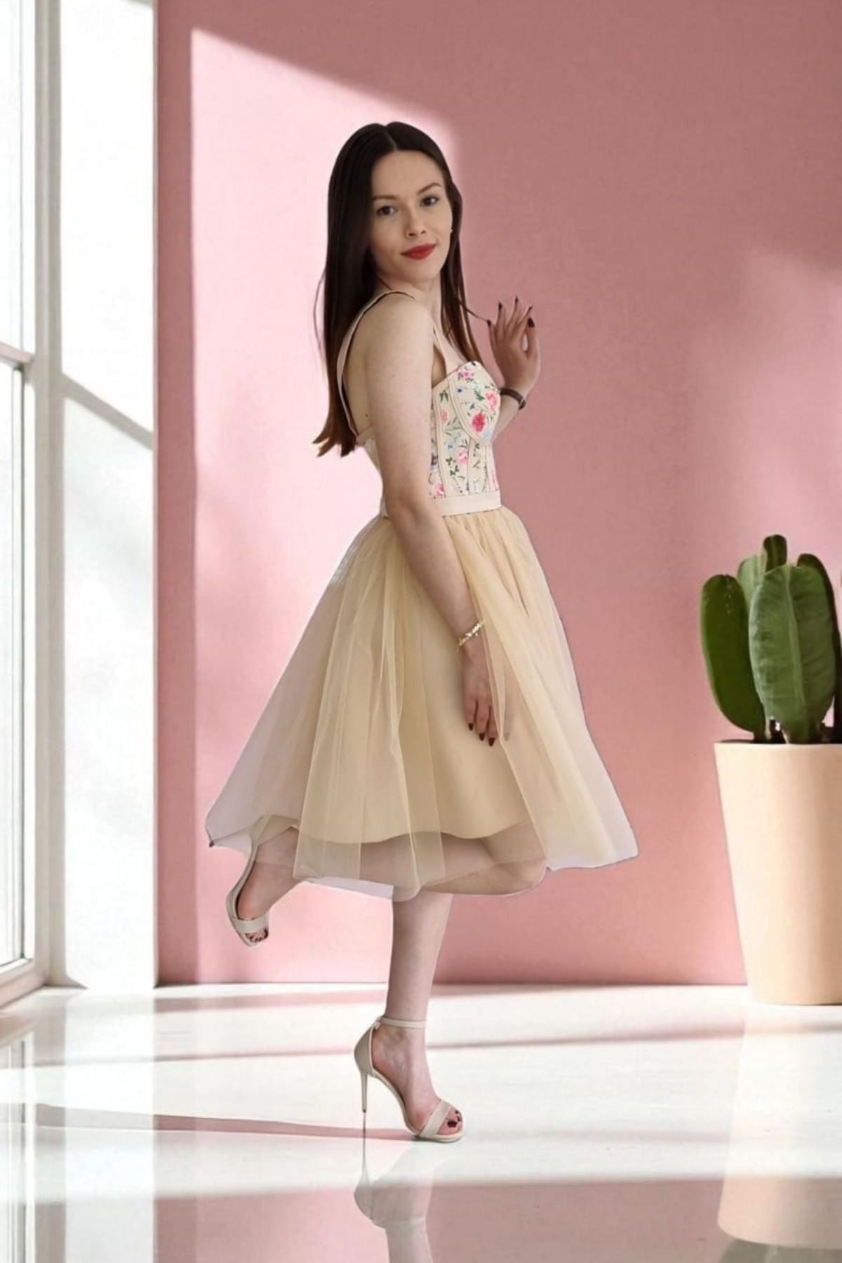 Mini Desenli Elbiseler